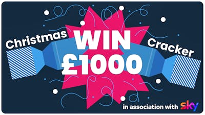 Christmas Cracker! Win £1000